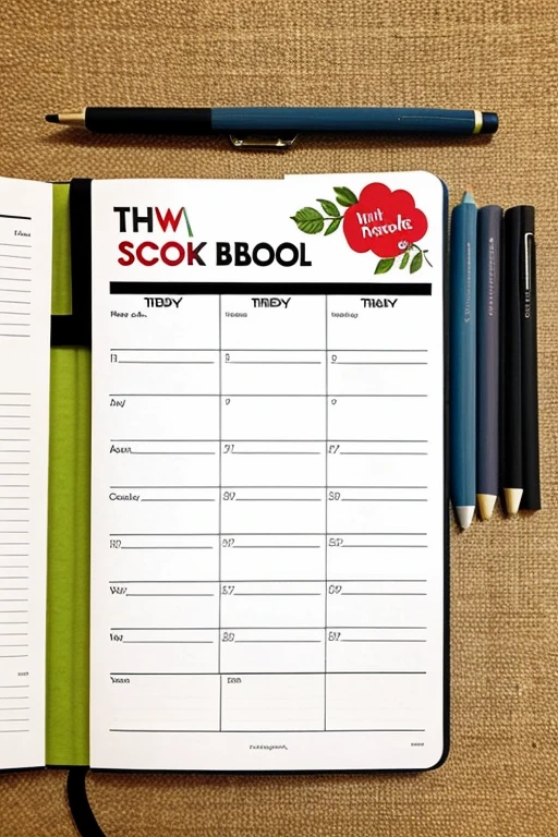 I need an ad that says that I make completely personalized labels for books, notebooks and pencils for back to school and that information comes so you can schedule and ask