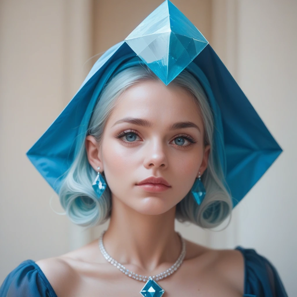 a real blue diamond