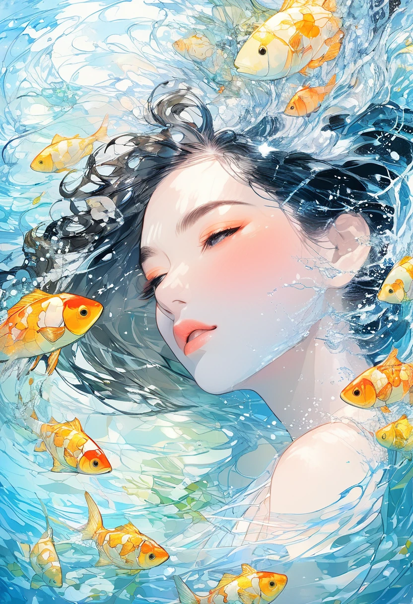 (Highest quality:0.8), (Highest quality:0.8), Perfect illustration((masterpiece, Highest quality)), Surrounded by a lot of perfume、Many women are intoxicated by the scent..