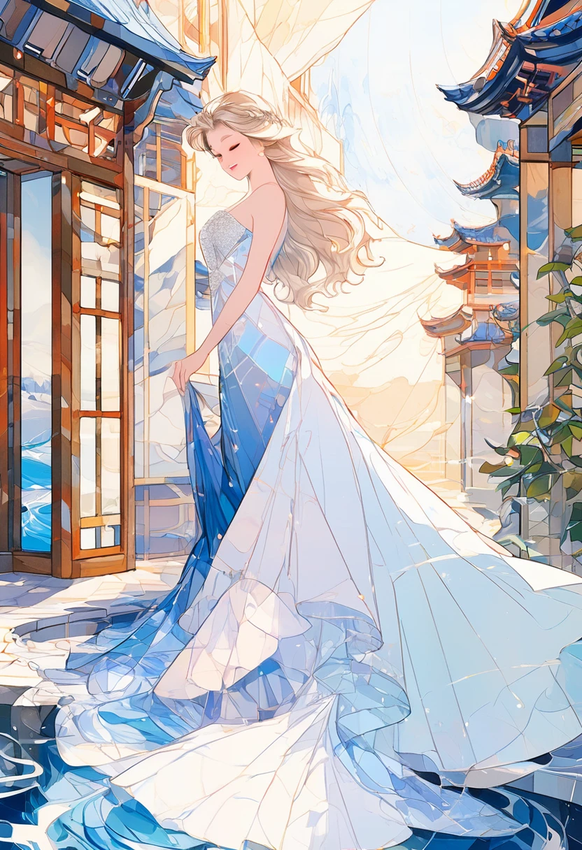 (Highest quality:0.8), (Highest quality:0.8), Perfect illustration((masterpiece, Highest quality)), Surrounded by a lot of perfume、Many women are intoxicated by the scent..