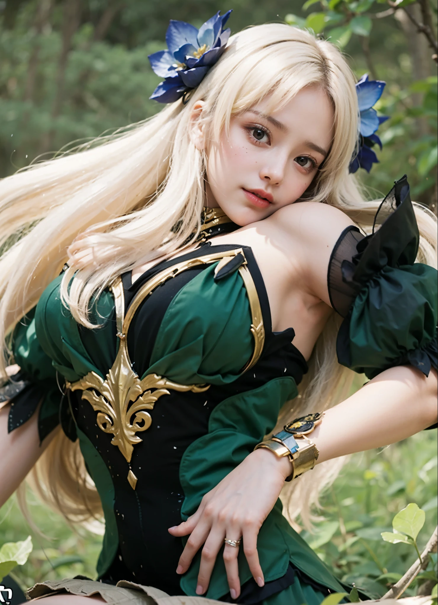 a close up of a girl , detailed hair , big booobs ,  shadowbringers cinematic, 4 k detail fantasy, a beautiful fantasy empress, game cg, xianxia fantasy, xianxia hero, 2. 5 d cgi anime fantasy artwork, cinematic goddess close shot, ruan jia and artgerm, wow 4 k detail fantasy, hyper-detailed fantasy character, high definition, hyper- detailed,perfect, fantastic, detailed facial and body skin texture, detailed vagina (pussy), detailed eyes . ultra realistic, ultra detailed 