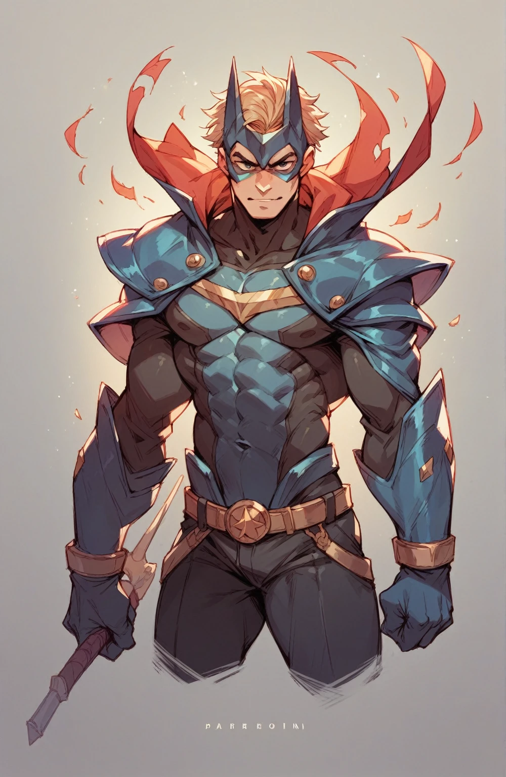 a custom hero costume.