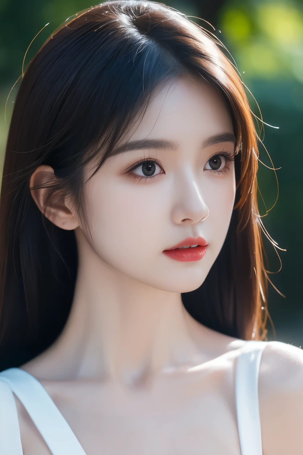 Clean background,Practical,Realistically,studio light,studio,(32K,RAW photos,best quality,masterpiece:1.6),(Realistically,Photorealism:1.72), In a fascinating picture,Elegant woman,black hair color,Hydrated lips,Wearing an Indian tutu,Light Veil Fluttering, High Dynamic Range,(Reality,masterpiece品质,best quality),,Pure love face_v1,Realistically,(Delicate eyes and delicate face),(Be focused,Rich details),Good background lighting,Calm expression,Aliasing,Depth of Field,Soft Lighting,Tone Mapping,Very detailed background,Dramatic Lighting,Shoot with a Hasselblad X2D camera and a 100mm f2.2 lenses,multiple colour,The light is soft,It has ultra-realistic textures。