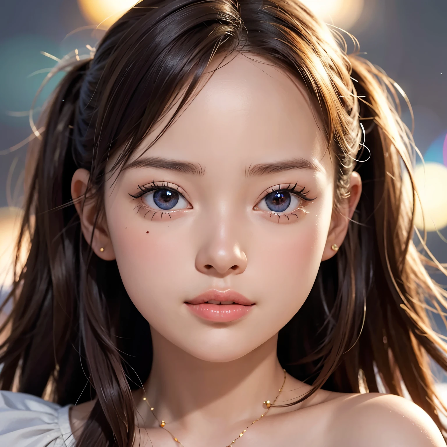 High-level UltraDetailed Wallpaper, 8K Masterpiece TopQuality, Absurd Detailed CommercialPhoto, PerfectLighting, Extremely detailed (((The personifying " Brigitte Bardot " as a LittleGirl))), Absurd MysticSight Tyndall Effect Scattering (StudioGray background with (Overflowing oodles Dazzling (RainbowColorParticles BokeH))), (Assfocus RoundlyButts) (Exposed SFW) BREAK (Acutance:0.88) Extremely Detailed very KAWAII face variations, Childish PerfectAnatomy, CaptivatingGaze ReflectiveEyes with (SparklingHighlights:1.28), (VoluminousLong Eyelashes:0.88), GlossyRED Lips with BeautifulDetails, RosyCheeks, Radiant PearlSkin with clear transparency, Glowing DowneyHair, { (Dynamic LifeLike expressions:1.6) | (:d) } . (large eyes:-1) .