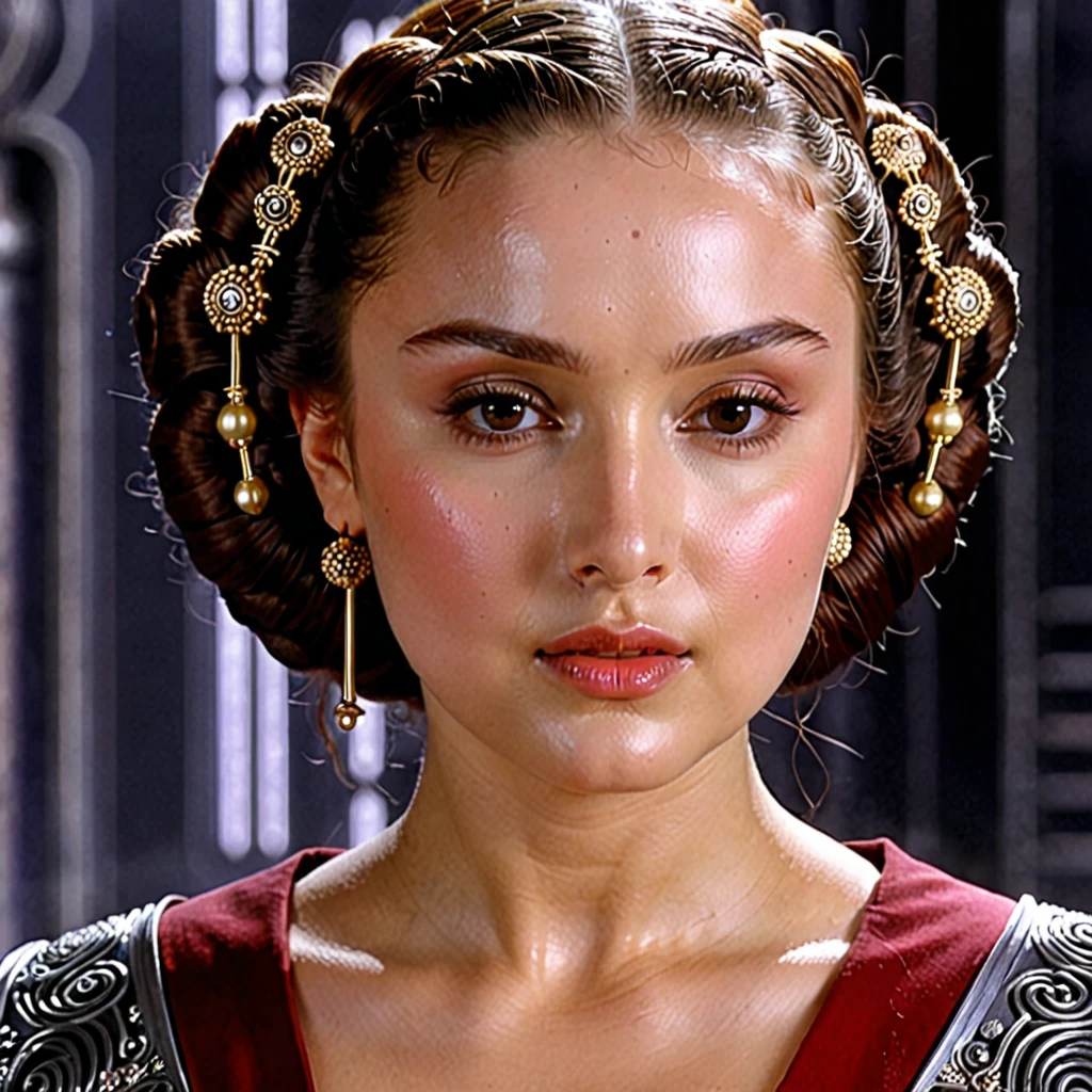 Padmé Amidala, facial cumshot
