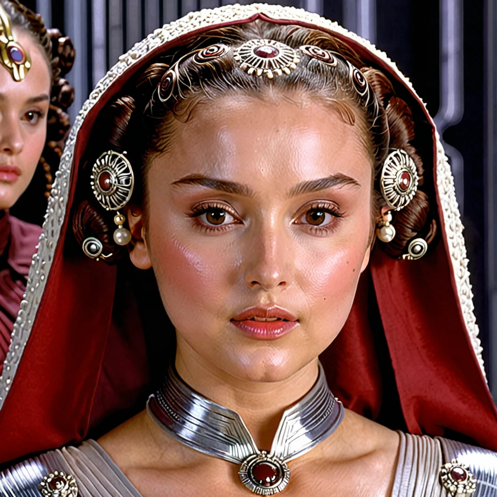 Padmé Amidala, facial cumshot