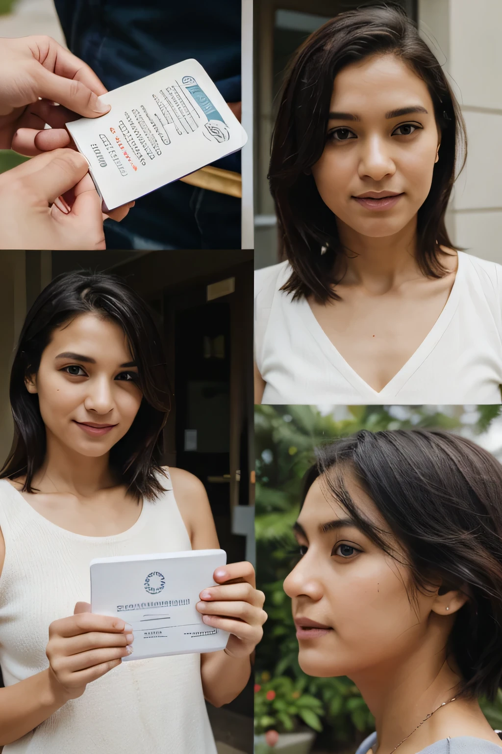 stories about serving self-identity creation such as 'REPUBLICATION Identification Card', 'FAMILY CARD'