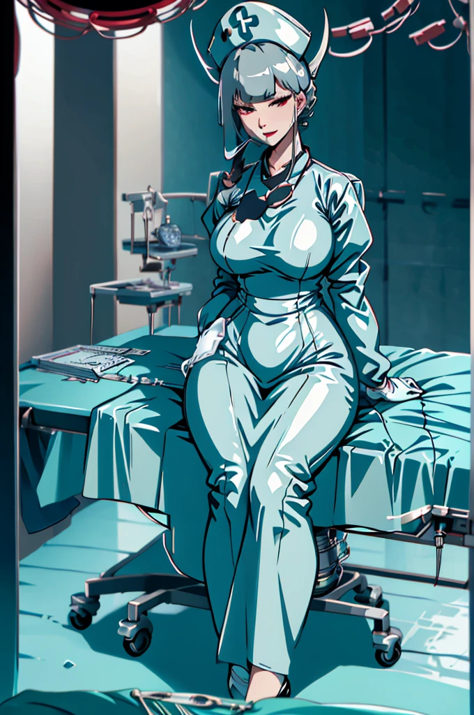 nurse uniform,hospital, latex nurse suit,nurses,busty,elbow gloves,labcoat,grey hair woman,red eyes , gigantic ,medical instruments,asian nurse,two nurses,speculum,examination room,oversize ,big ass ,strap on, lay on table ,legs spreaded,giving birth,gyno chair , dentist,Milf,latex,green uniform,oversize breasts