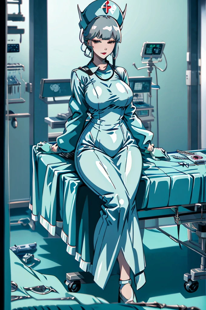 nurse uniform,hospital, latex nurse suit,nurses,busty,elbow gloves,labcoat,grey hair woman,red eyes , gigantic ,medical instruments,asian nurse,two nurses,speculum,examination room,oversize ,big ass ,strap on, lay on table ,legs spreaded,giving birth,gyno chair , dentist,Milf,latex,green uniform,oversize breasts