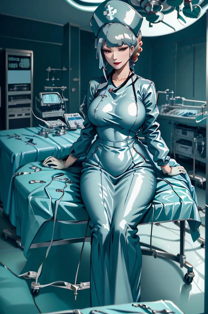 nurse uniform,hospital, latex nurse suit,nurses,busty,elbow gloves,labcoat,grey hair woman,red eyes , gigantic ,medical instruments,asian nurse,two nurses,speculum,examination room,oversize ,big ass ,strap on, lay on table ,legs spreaded,giving birth,gyno chair , dentist,Milf,latex,green uniform,oversize breasts