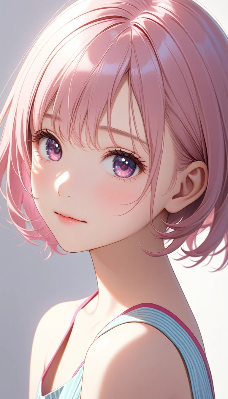 (ultra-highest resolution), (ultra-highest quality), (Very detailed), (Very fine textures and colors), (Very clear), (Accurate and natural composition), modern style, One cute middle school girl, Perfect face, Smooth and fine skin, (Accurate background), (Beautiful light and shadow), (Accurate human anatomy)