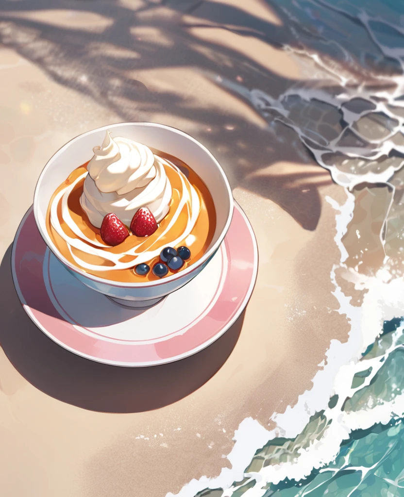 Dessert in shore