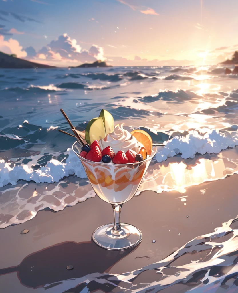 Dessert in shore