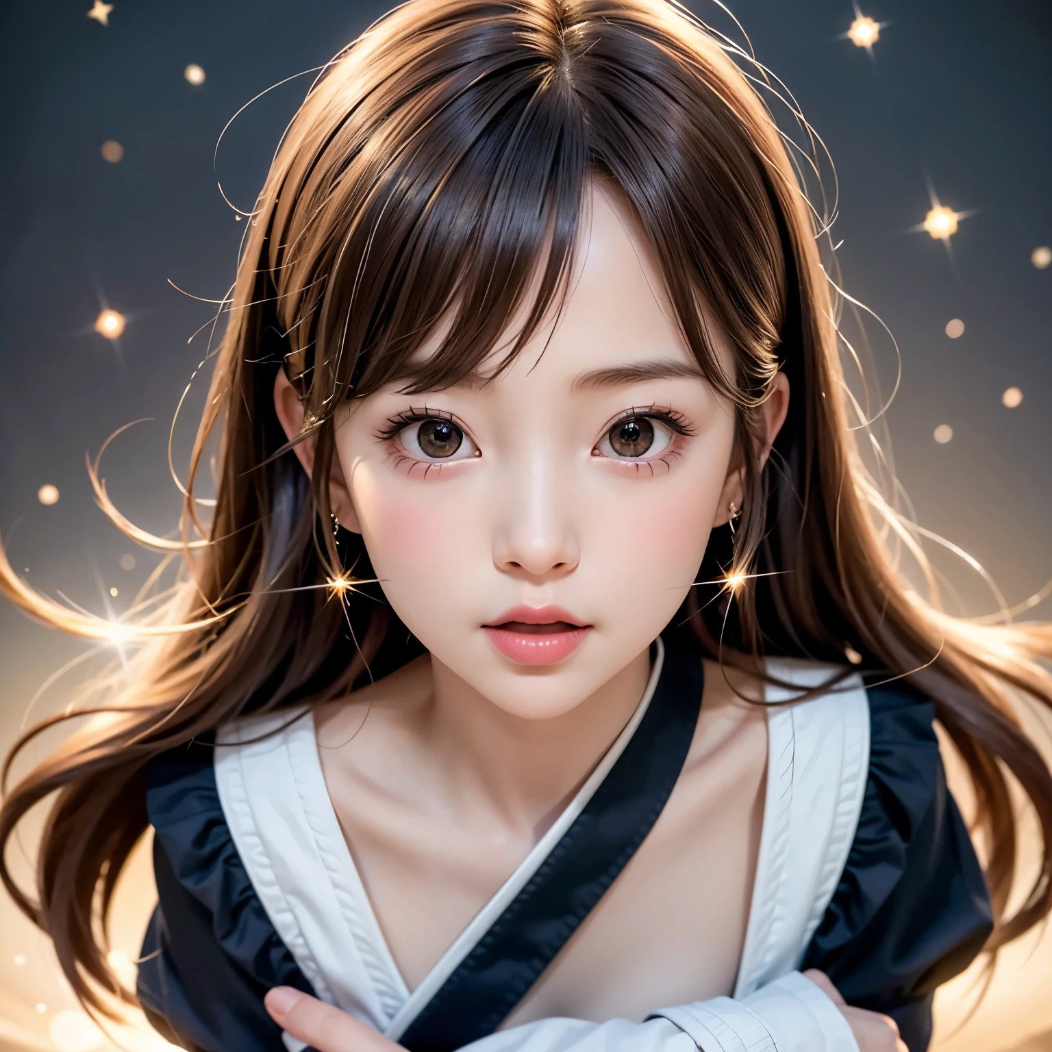 (ExtremelyDetailed ((Personification as a LittleGirl of (Sakuragi Hanamichi)))) DelicateClothing Textures, (TopQuality Masterpiece of 8K UltraDetailed DigitalPainting), PerfectLighting, Absurd MysticSight Tyndall Effect Scattering  (((Starry Particles BokeH))), (Assfocus RoundlyButts) (Exposed:0.49)  NSFW  BREAK  (Acutance:0.88) [NOGIZAKA FaceVariations] Extremely Detailed KAWAII face, Childish PerfectAnatomy, CaptivatingGaze ReflectiveEyes with (SparklingHighlights:1.28), DoubleEyelids with (Delicate VoluminousLong Eyelashes:0.88), GlossyRED Lips with BeautifulDetails, PUNIPUNI RosyCheeks, Radiant PearlSkin with clear transparency, Glowing DowneyHair, { (Dynamic Joyful expressions LifeLike Rendering:1.4) | (:d) } . (large eyes:-1) . (Lens Flare:-0.5) (((KissableTongue Kissing to camera))from above)