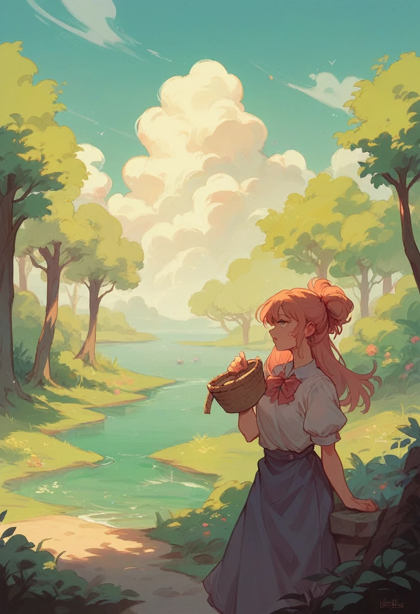 Dreamy pastel tones