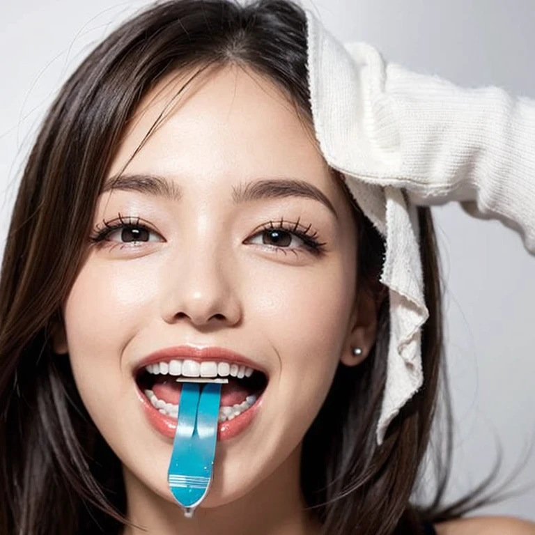 Clean tongue,Detailed mouth,
