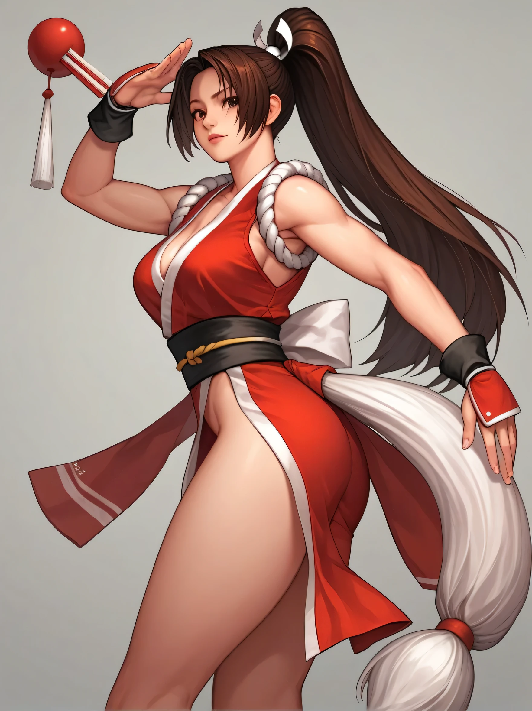shiranui_mai, the_king_of_fighters, standing BREAK score_9, score_8_up, score_7_up, score_6_up, score_5_up, score_4_up,