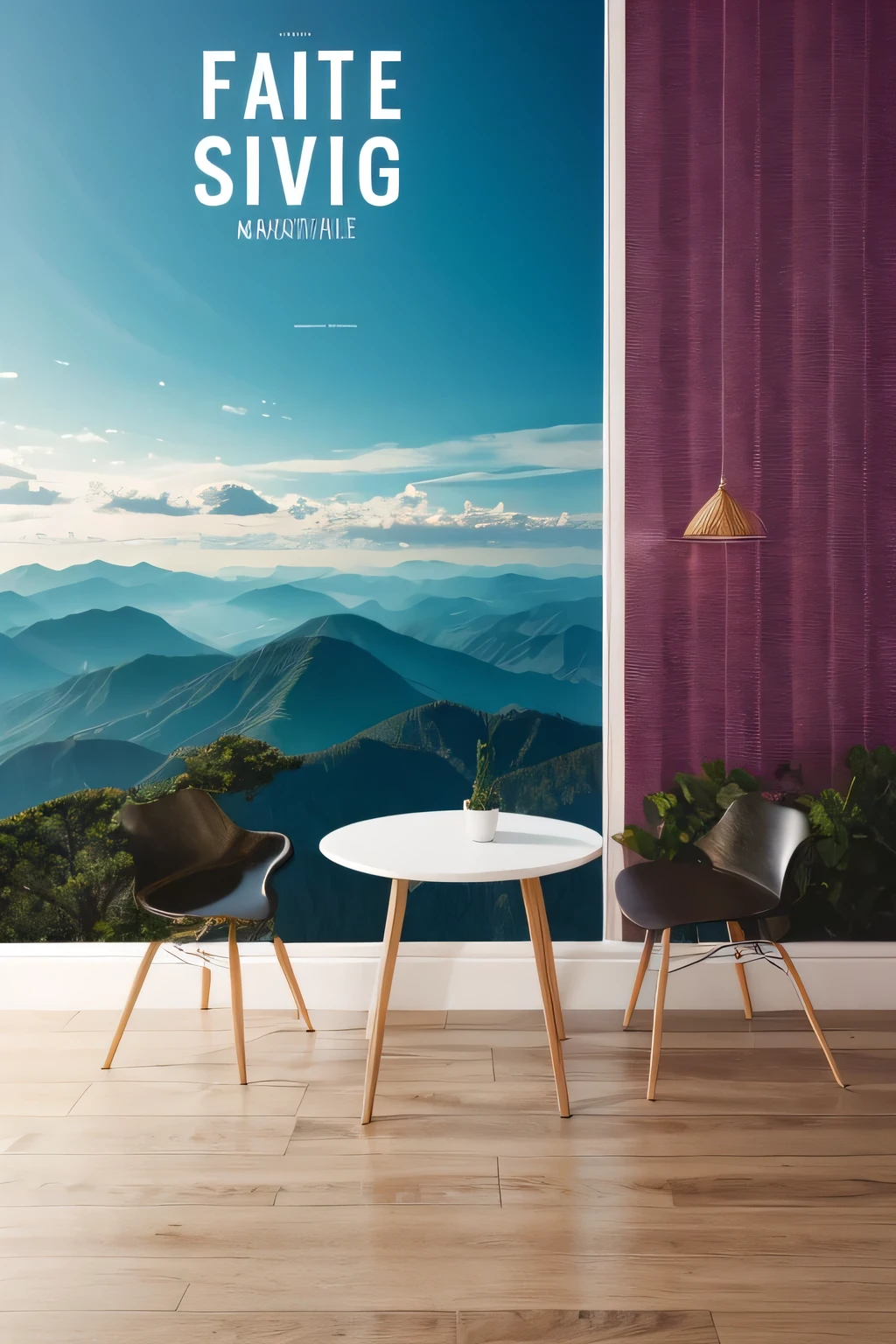 Create inspiring wallpapers