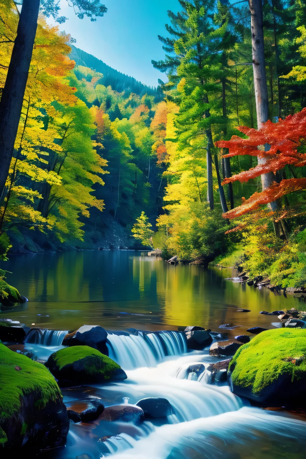 Generate nature wallpapers