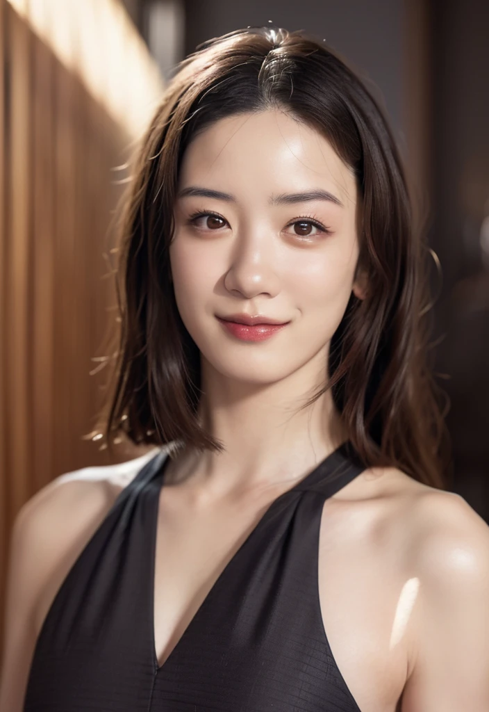 ((Extremely precise and accurate anatomy:1.0)), (photo Realistic:1.4), (hyper Realistic:1.4), (最高品質のRealisticな肌の質感:1.4), (Improvement of quality:1.4), (Enhances the beauty of skin texture:1.1), Clean and glowing skin, mesh, thin:1.2, (Realistic:1.3), Realisticなライティング, (Smoother lighting:1.05), (Improving the quality of cinema lighting:0.9), Backlight, A gentle light on your face, Ray Tracing, (Bright light:1.2), 32K, One Japanese woman, fine grain, Detailed face, (Film Grain:1.1),(Accentuates body lines:1.1), High resolution, Natural look, Kind eyes, Improves hair quality, Delicate light and shadow, Transparent muscles, Graceful pose, Beautiful Eyes, Sharp details, Soft light reflection, Beautiful contours, Delicate skin tone, Fine hair texture,Cute Japanese Women Photos, Little Woman, 20-year-old, Beautiful and perfect face, brown, Beautiful Face, (photo Realistic:1.4), (hyper Realistic:1.4), (Realistic:1.3),
(Smoother lighting:1.05), (Improving the quality of cinema lighting:0.9), 32K, 1 girl,20-year-oldの女の子, Realistic lighting, Backlight, The light shines on your face, Ray Tracing, (Bright light:1.2), (Improvement of quality:1.4),
(Highest quality Realistic textured skin:1.4), fine grain, Detailed face, (smile:1.0), (Accentuates body lines:1.1), (Enhances the beauty of skin texture:1.1)