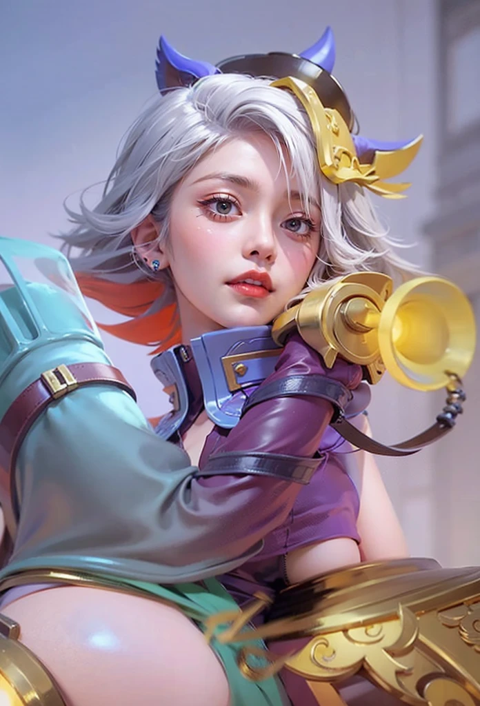 a close up of a girl(vexana) , green hair , big booobs ,  shadowbringers cinematic, 4 k detail fantasy, a beautiful fantasy empress, game cg, xianxia fantasy, xianxia hero, 2. 5 d cgi anime fantasy artwork, cinematic goddess close shot, ruan jia and artgerm, wow 4 k detail fantasy, hyperdetailed fantasy character