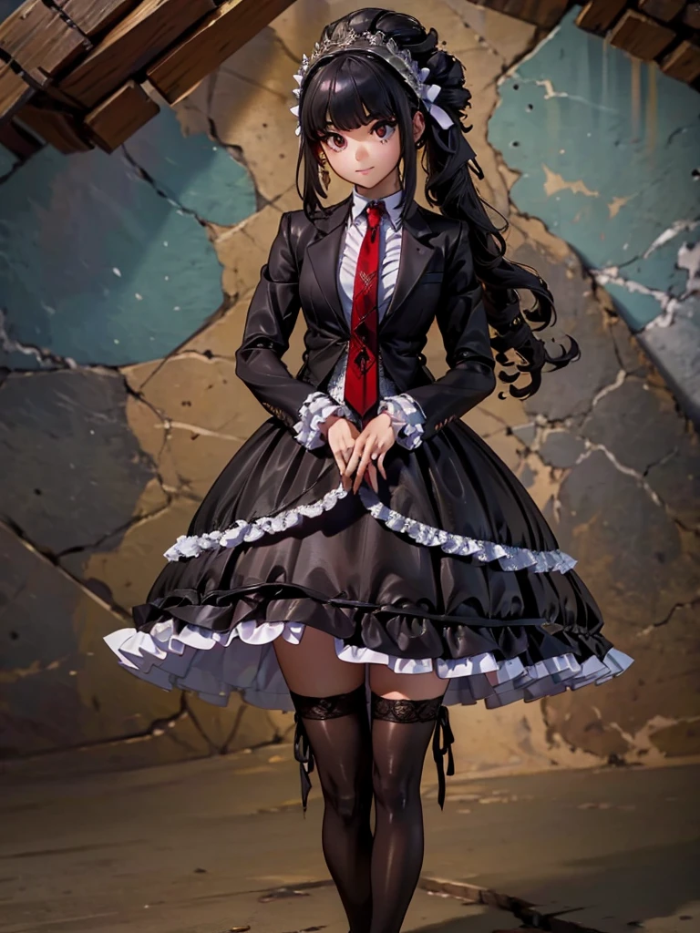  Artistic elements add depth to the work. The overall atmosphere is creepy and nightmarish., (Night desert background) ,Zoom in on face, Celestia Ludenberg, Wearing black tights, 1 girl,Highest quality,((Highest quality)),((Tabletop)),((Perfect Face)),1 girl,smile,beauty,((Holographic)), (Beautiful attention to detail: 1.2), (Highly detailed CG Unity 8K wallpapers, masterpiece, Highest quality, Very detailed, Best Shadow), (Detailed Background) ,Mr.々A pose,sketch (Character design sheet, same characters, whole body, Three-View, front, ~ ~ ~ side, return)