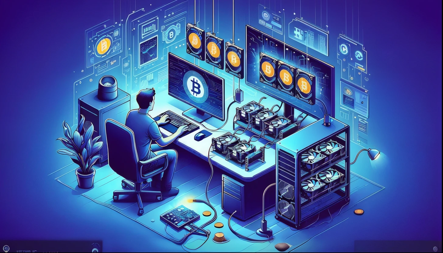 Create images Don’t worry if BTC falls
BTC can increase in quantity
AI smart mining platform