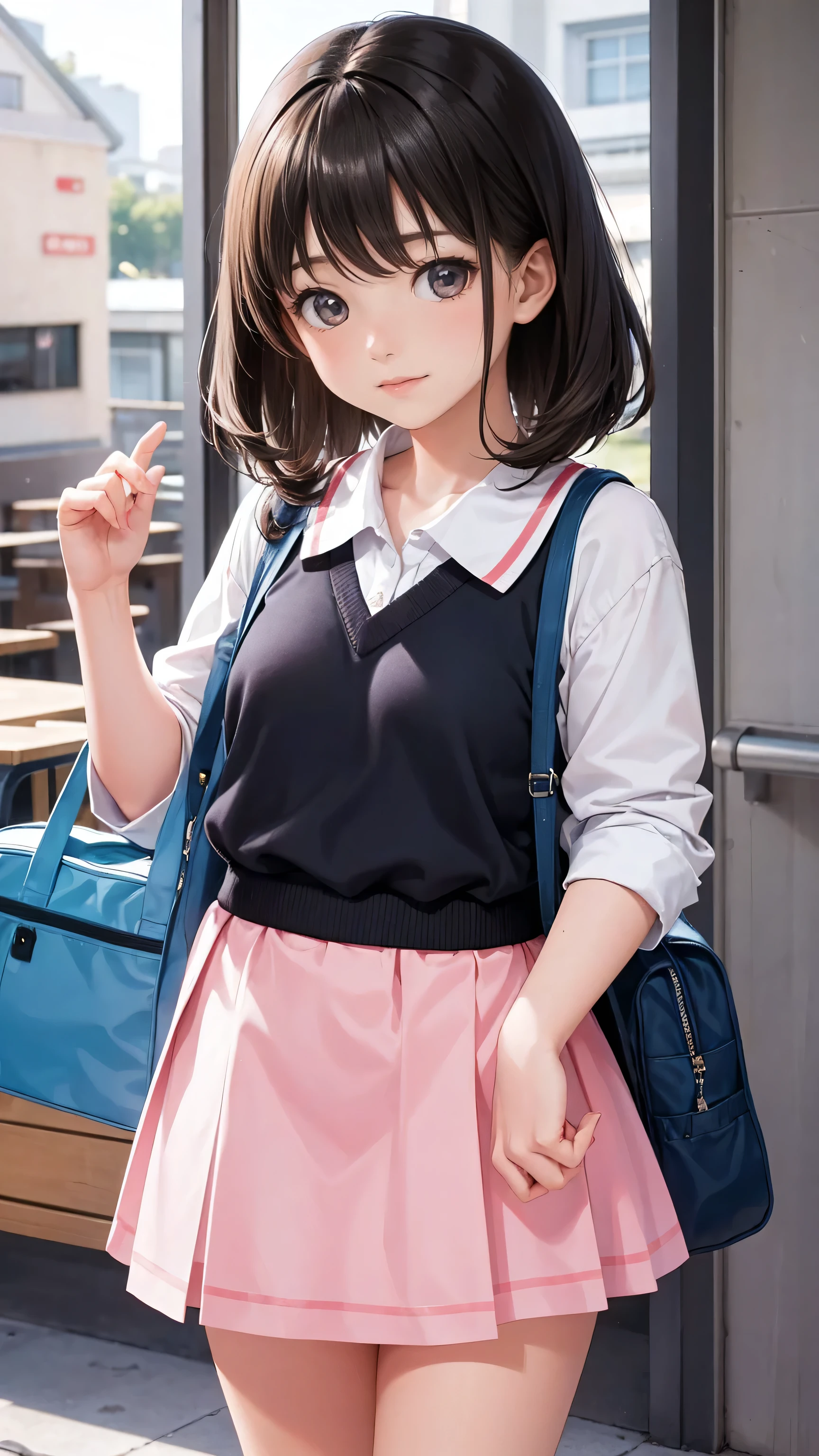 masterpiece,top-quality, 1 Male 1 Female,Girl walking arm in arm with fat uncle,(Petite girl,Girl with black hair,Girl with green eyes,small tits,Navel Ejection、Girl in a sailor suit,Girl in a pleated skirt,A shy girl,Little smiling girl,Red face),Uncle putting his hands around a girl's waist,Uncle bringing his face closer to a girl(Fat Man,Stubble Man,Man with a big belly,Man with big face,Uncle in a suit,man grinning,Uncle sweating),In the shop,Shelves lined with products,Hearts fly