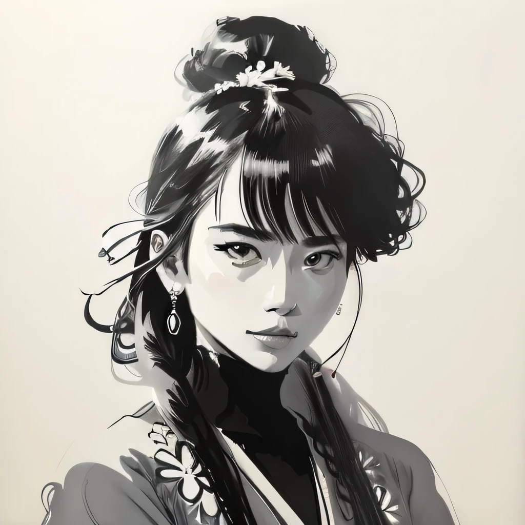 Hawaiian artists, modern portrait series of Cansu Dere in colorful wear, in the style of aggressive digital illustration, bold shadows, airbrush art, close-up, pop art color palette, ultra hd, comic art --ar 1:2 --stylize 750 --v 6