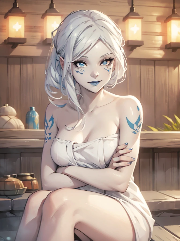 1girl, (solo), short ponytail hair, light blue hair, flat chest, small size, blue eyes, smiling face, fair skin, full nude, full body, lots of cum on sex, kneeling, (night), moon, frozen lake, forest behind, (very sexy body, detailed face, masterpiece, highly detailed, 8k, best quality, vibrant colors, digital art, concept art)