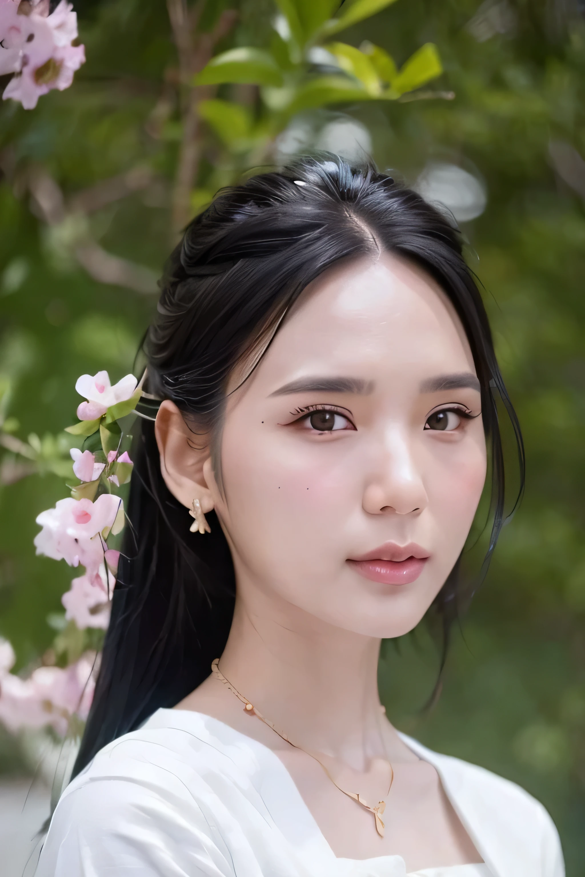 8k, masterpiece, original photo, best quality, Reality, Extremely detailed CG Unity 8K wallpaper, Depth of Field, Movie Lighting, lens flare, Ray Tracing, (Extremely beautiful face, Beautiful lips, beautiful eyes), Intricately detailed face, ((Ultra-delicate skin), Beautiful 1 girl best quality photos， Ultra-high resolution， （Realistically：1.4），Cute hairpin，1 girl，Red long hair,Cropped sweater ，Beautiful slim woman:1.4, on the island,Super thin face，Exquisite eyes，double eyelids，Necklace