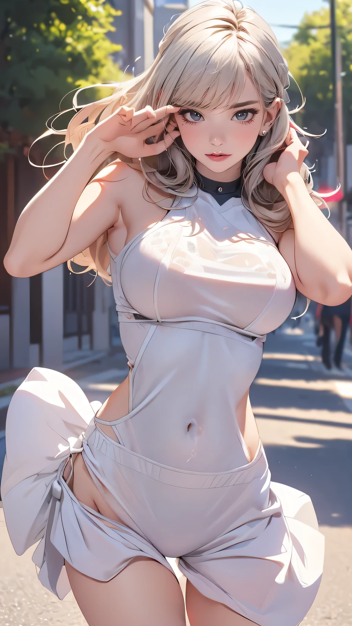 (random cute clothes),(random pose),(Thin type:1.8),(big breasts),(random hairstyle),(Highest image quality,(8k),ultra-realistic,best quality, high quality, high definition, high quality texture,high detail,beautiful detailed,fine detailed,extremely detailed cg,detailed texture,a realistic representation of the face,masterpiece,Sense of presence)