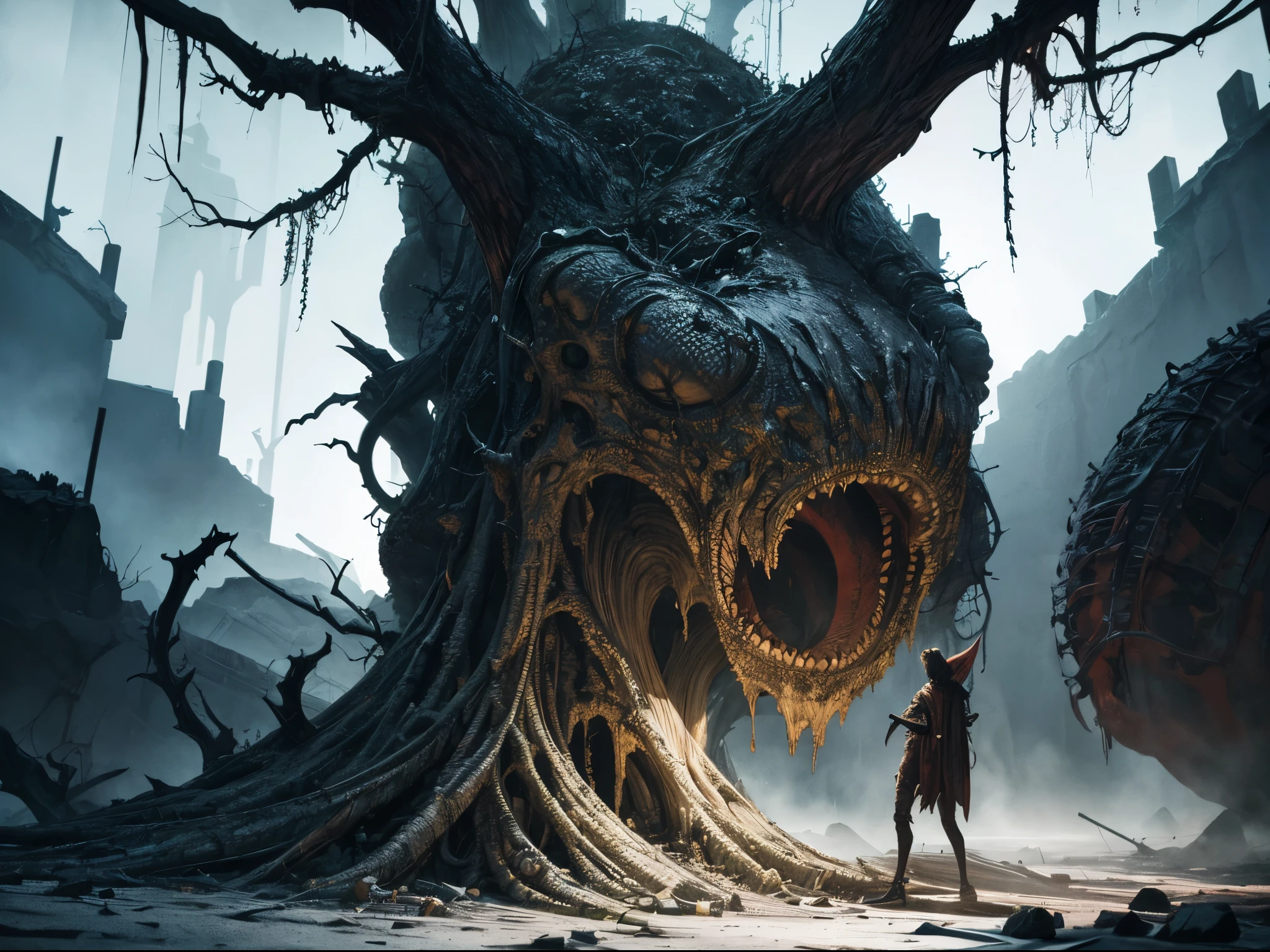 Transform nuts into eerie, horror-themed entities within a nightmarish scene. Utilize dark, atmospheric elements and fractal patterns inspired by the unsettling work of H.R. Giger.トカゲ