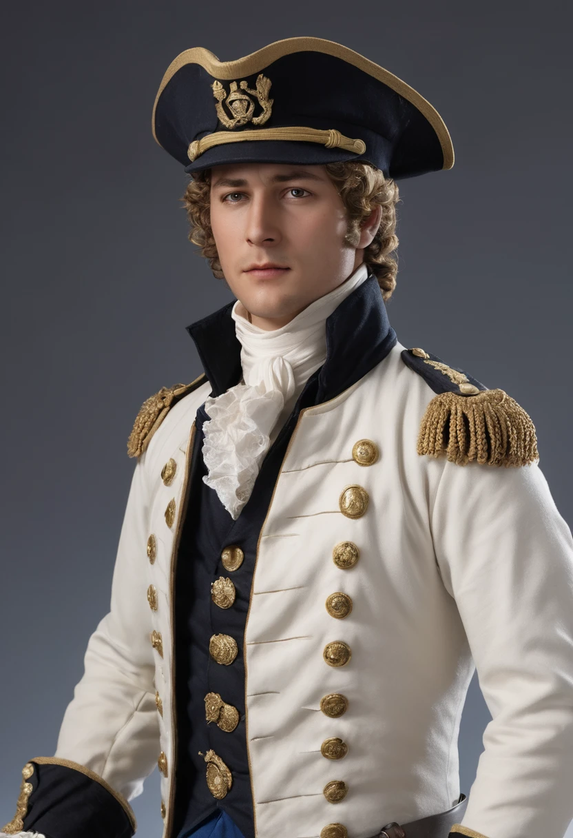 (Captain Horatio Hornblower:1.4)、Battle with Caribbean pirates、(2 Galleons:1.4)、 (Naval battles:1.2)、(Close Combat:1.2)、Caribbean、 (Galleon Fire:1.2)、(Galleon Explosion:1.2)、(Torn sails:1.2)、 (Realistic:1.2)、Very detailed、(intricate details 1.2)、8k, masterpiece,