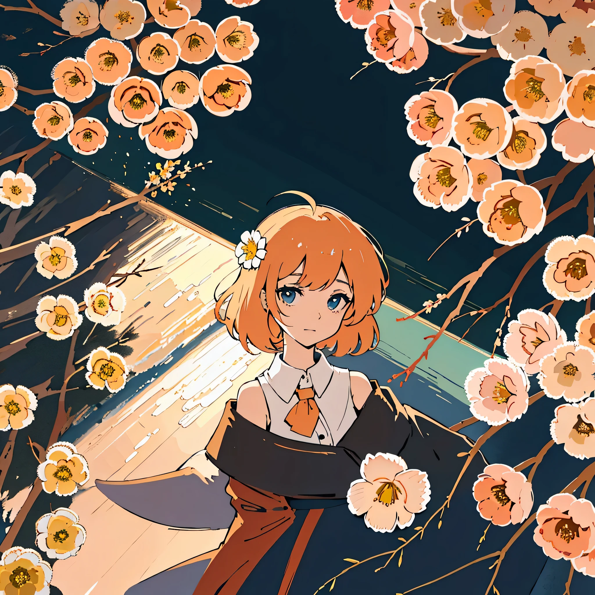 Apricot flower