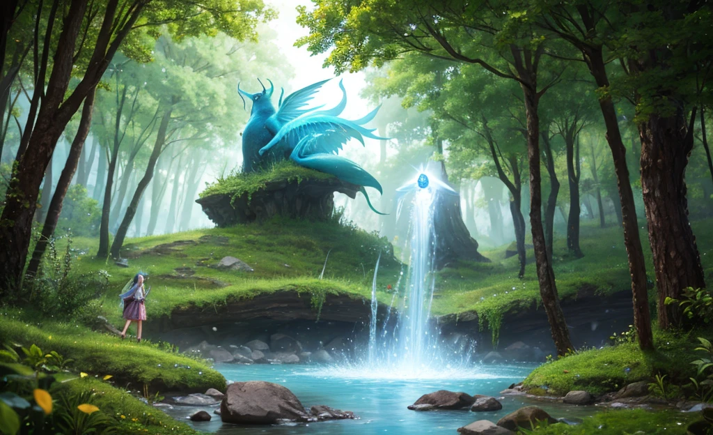 In the mystical land of Arvoria, where magic flowed like rivers and enchanted creatures roamed freely, there existed a legend that captivated the hearts of its people.