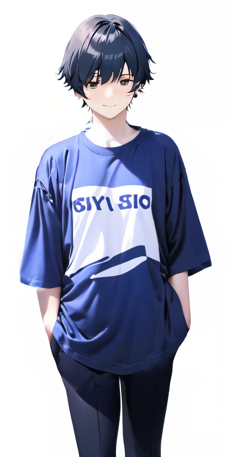 simple white T-shirt,