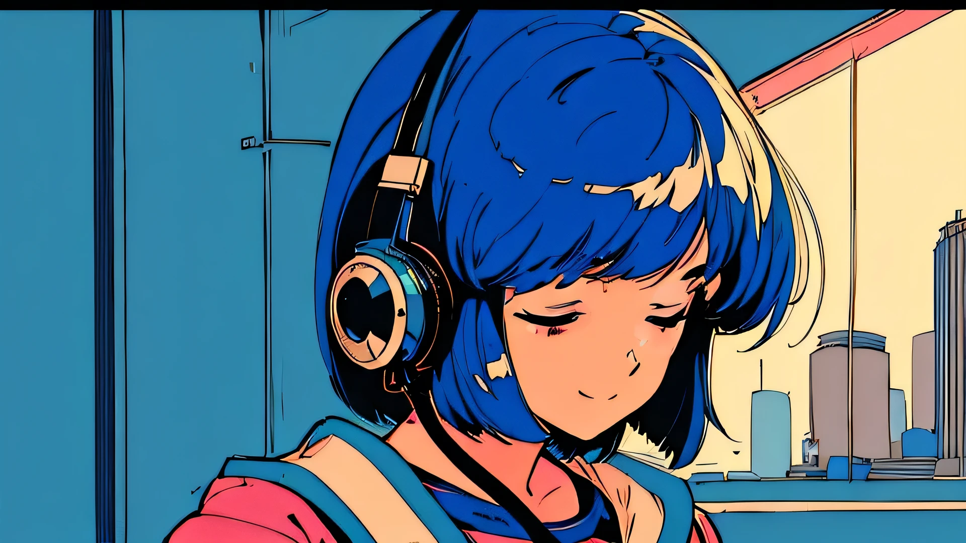 (closed eyes)