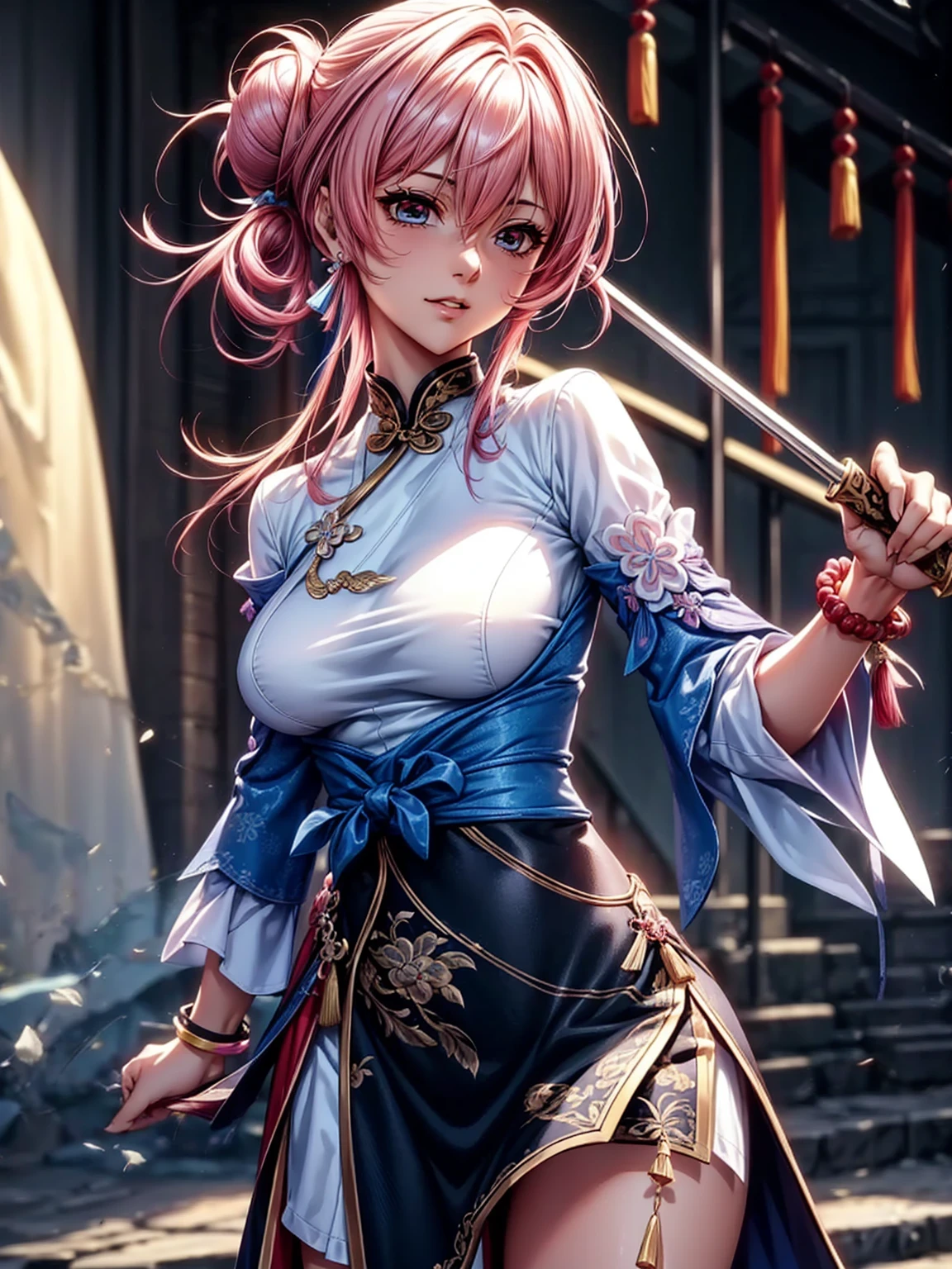 blue floor, (blue background: 1.2)