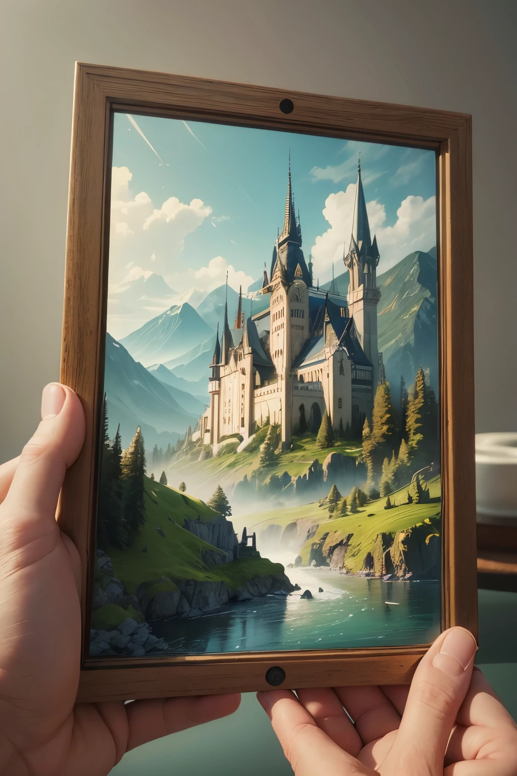masterpiece, best quality, mini landscape