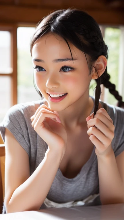(((Sexual climax)))、Braid your hair in an intricate way