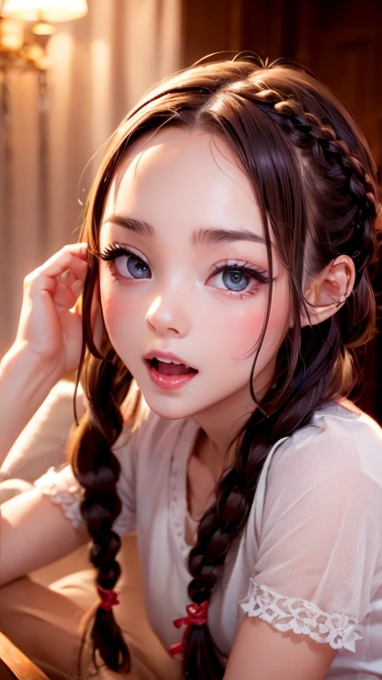 (((Sexual climax)))、Braid your hair in an intricate way