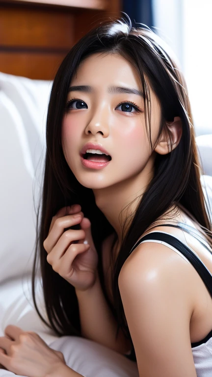 A clear expression of sexual climax, Just like the actresses in adult videos do.、Has a vibe