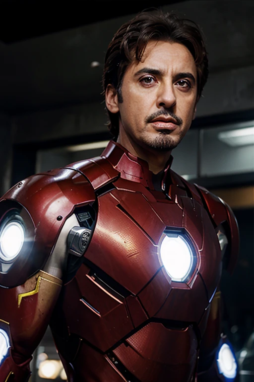Al Pacino young as Iron Man