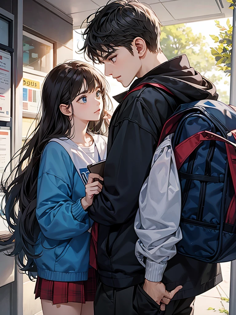 college student couple