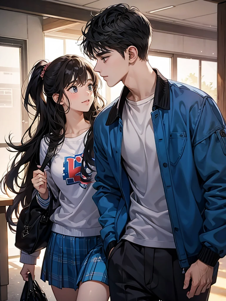 college student couple