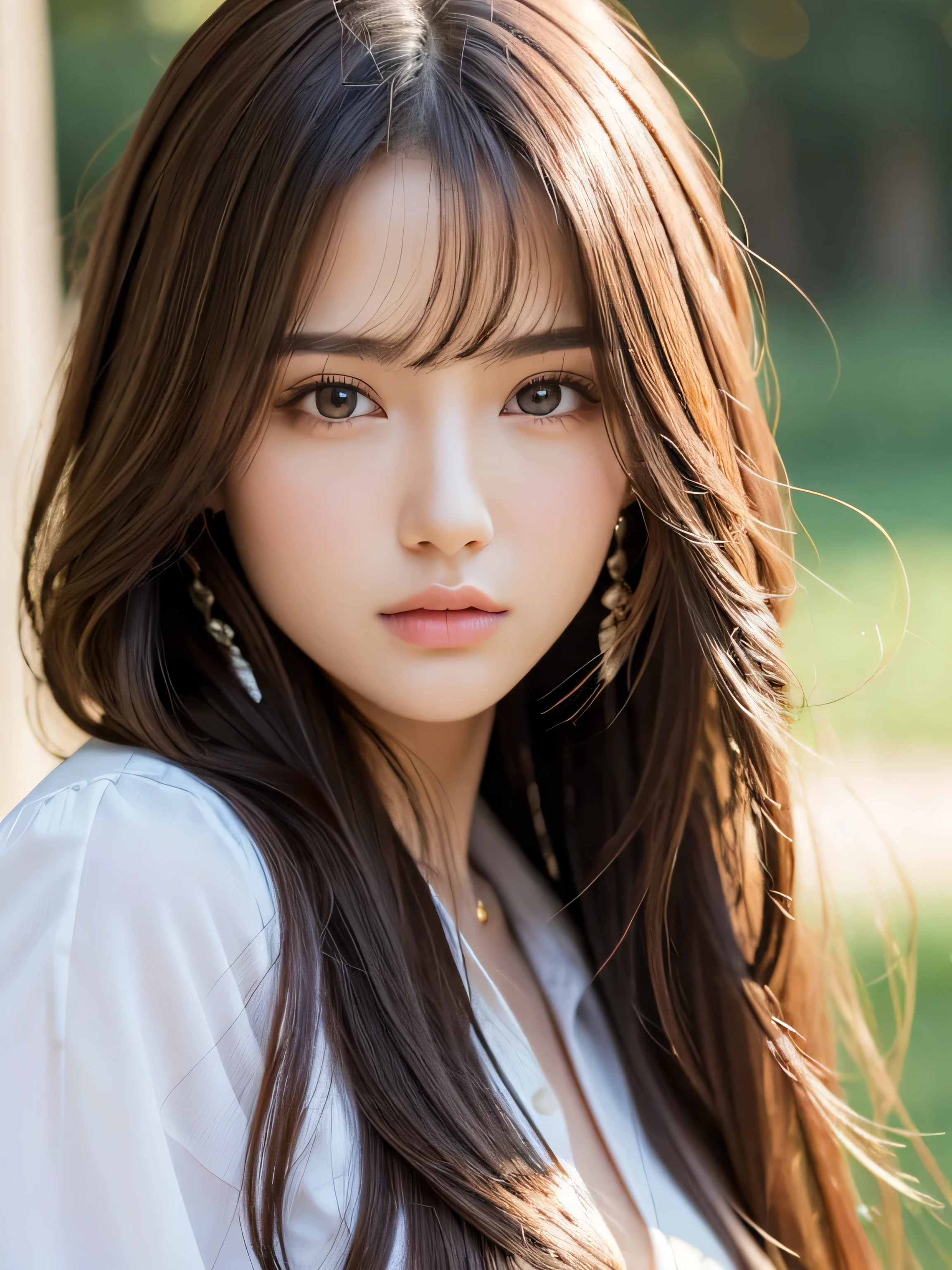 Score_9, score8_up, 16K, UHD:1.2, (masterpiece:1.5), intricately detailed, minute details, RAW photo, professional grade photography, stunningly beautiful girl, very detailed and perfect symmetrical face, perfect body anatomy, slender but curvy, extremely beautiful, very detailed glossy eyes, very detailed full glossy lips, very detailed long shinning hair, straight hair, very long hair, beautiful hair, hair ornaments, gradient hair, very detailed and perfect natural medium breasts, (Realistic, Photorealistic: 1.37), BzTrenchd, Trench dress, long sleeves, K-Pop idol, ((Highest Quality)), ((Exquisite Detail)), ((Surreal)), Absurd Resolution, 18 years old, Young, Sexy female, Point of view, Highly detailed illustration, 1 girl, Medium breasts, Perfect hands, Detailed fingers, Beautifully detailed eyes, Medium length hair, Brown eyes, Very long hair, Detailed background, Perfect eyes, Captivating eyes, Staring. Front view, Fashion, Marciana, BzTrenchd,realhands
