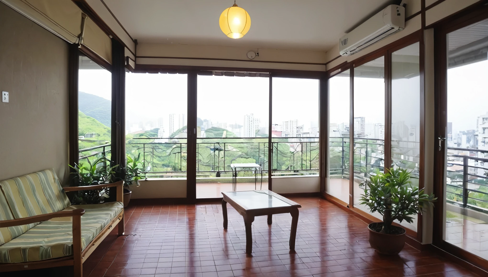 Veranda of the apartment、５Floor、