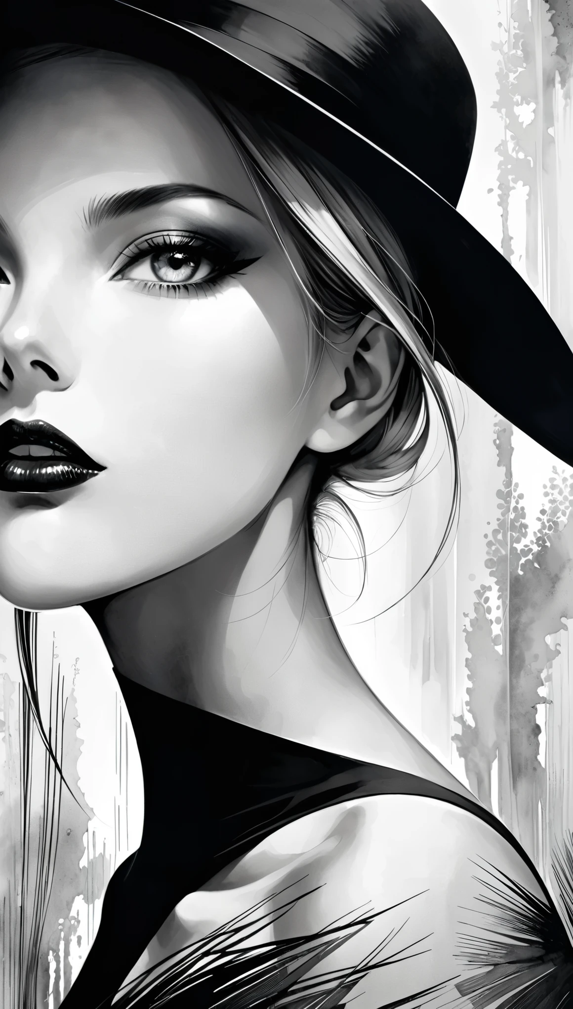 in style of Antonio Mora，in style of Antonio Mora，{in style of Hans Hartung},[in style of Andy Kehoe:0.5],in style of Anne Bachelier
(1girl:1.4),{cowboy shot:1.4}