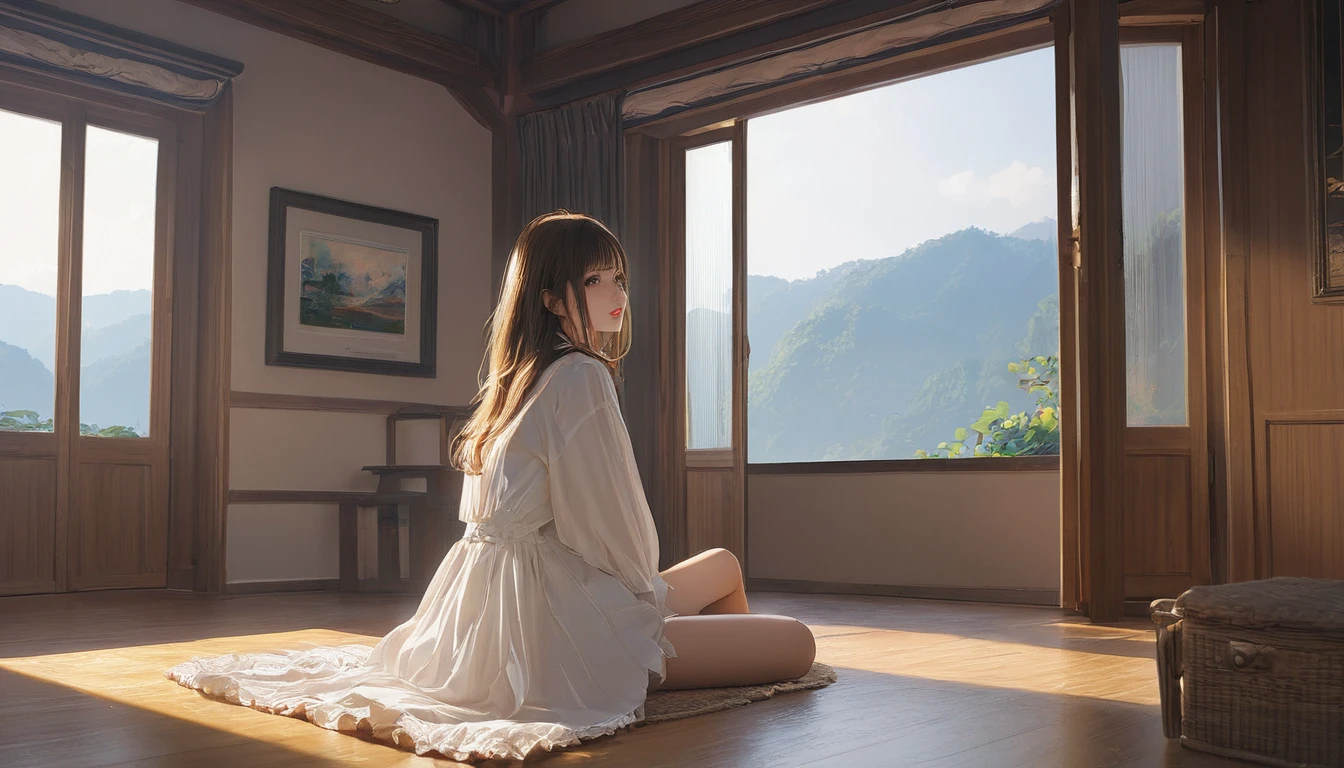 (masterpiece, Highest quality:1.2), One Girl, alone